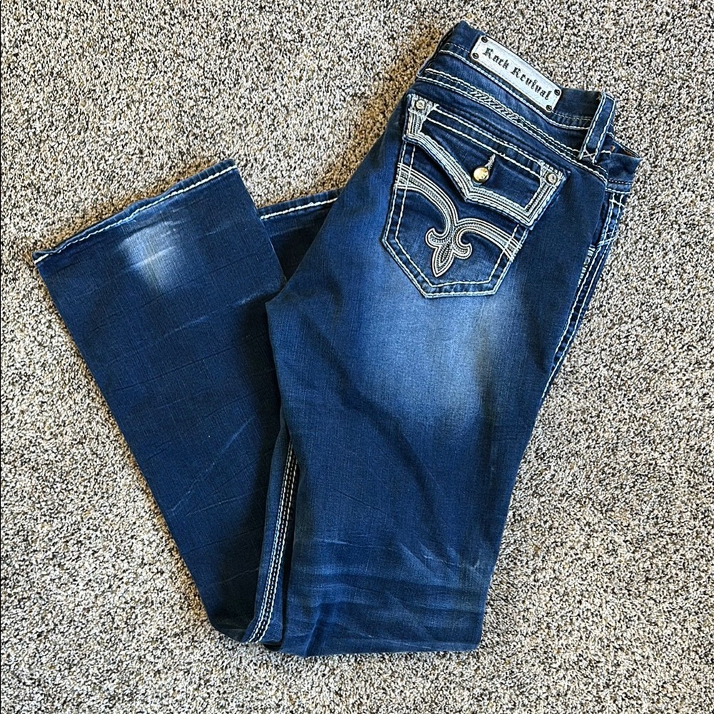 Rock Revival Women's Blue Jeans